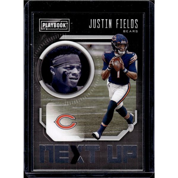Justin Fields RC 2021 Panini Playbook #NXT-JFI