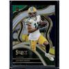 Image 1 : Jayden Reed Green/Yellow Prizm Club Level Die Cut RC 2023 Select #258