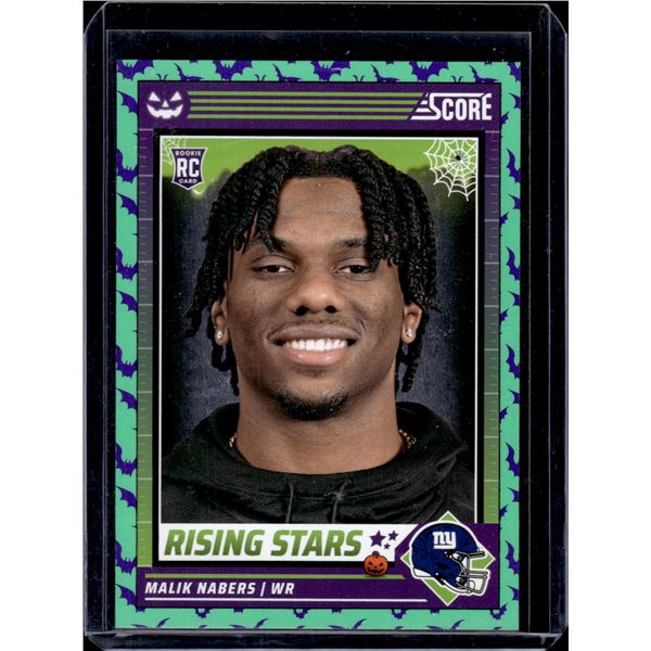Malik Nabers RC 2024 Panini Score A Treat #37