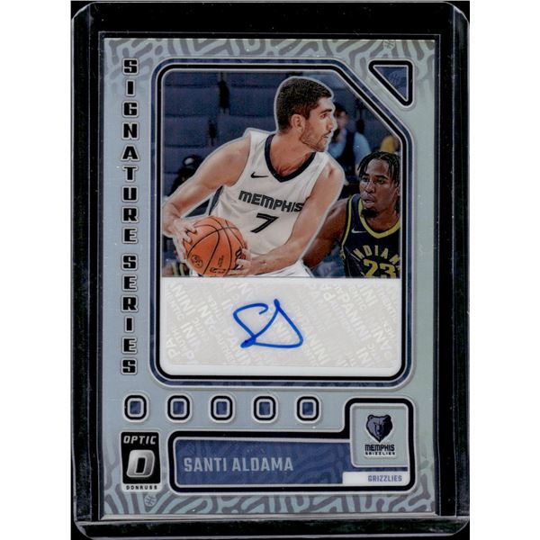 Santi Aldama Signatures Series Holo Prizm 2023-24 Optic #SS-ADM