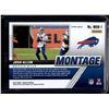 Image 2 : Josh Allen No Huddle Prizm Montage 2021 Mosaic #MON-1
