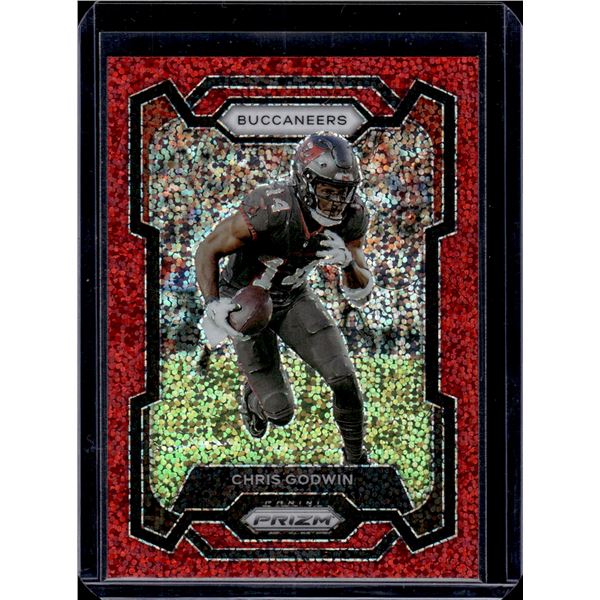 Chris Godwin Red Sparkle Prizm SP 2023 Panini Prizm #277