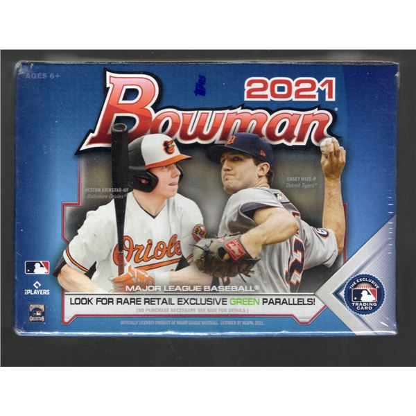 2021 Bowman Platinum Baseball Blaster Box