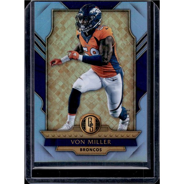 Von Miller Platinum /49 2017 Gold Standard #49