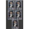 Image 1 : Lot of 5 Jasson Dominguez Bowman RCs 2024 Bowman #17