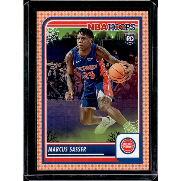 Marcus Sasser Orange Parallel RC 2023-24 Haunted Hoops #45