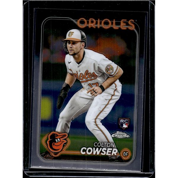Colton Cowser RC 2024 Topps Chrome #278
