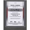Image 2 : Miguel Cabrera Commemorative Team Logo Patch 2023 Topps #TLP-MC