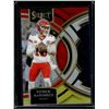 Image 1 : Patrick Mahomes Red/Yellow Prizm Die Cut 2023 Select #140