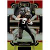 Image 1 : Drake London Red/Yellow Die-Cut Prizm 2023-24 Panini Select #6