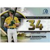 Image 1 : Tyler Soderstrom Refractor Bowman Scouts Top 100 2023 #BTP-34