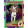 Image 1 : Kevin Durant Green Slime 2023-24 Panini Haunted Hoops #209