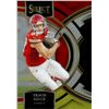 Image 1 : Travis Kelce Red/Yellow Premier Level Prizm 2023-24 Panini Select #150