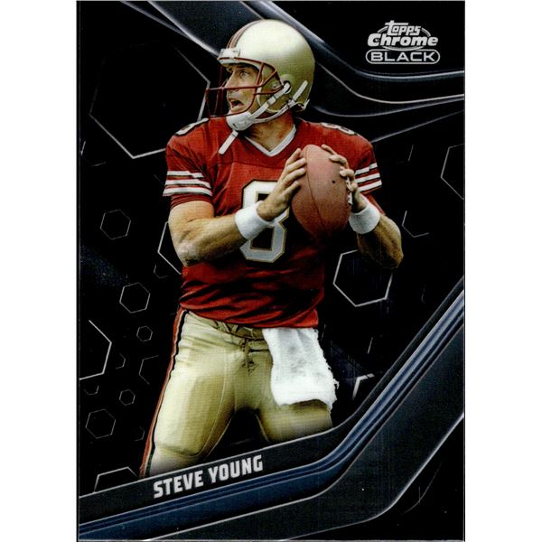 Steve Young Black Chrome 2024 Topps Composite #144