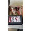 Image 2 : 2 TRAYS OF TOOLS, SCISSORS AND MORE