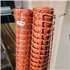 Image 2 : 2 ROLLS OF PLASTIC CONSTRUCTION FENCING