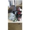 Image 2 : BOX OF ELECTRONICS AND CAMPING ITEMS