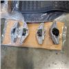 Image 2 : TOYOTA HITCH BALL MOUNT WITH BED CLIPS AND TUNDRA FLOOR MATS