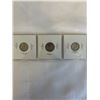Image 2 : 3 USA SILVER MERCURY DIMES SAN FRANCISCO MINT 1935-S, 1941-S , 1945-S .900 SILVER