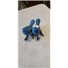 Image 1 : TWO CAST IRON BIRDS