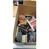 Image 2 : BOX OF DVD AND HARRY POTTER CASSETTES