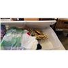 Image 2 : STERLITE UNDER BED STORAGE ORGANIZER WITH CONTENTS