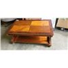 Image 2 : 30" X 50" TWO TIER COFFEE TABLE