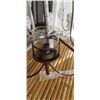 Image 2 : NEW 8 ARM CHANDELIER WITH GLASS CYLINDERS