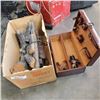Image 1 : VINTAGE ELECTRIC FIRLOG INSERT AND WINE BOTTLE KIT