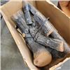 Image 2 : VINTAGE ELECTRIC FIRLOG INSERT AND WINE BOTTLE KIT