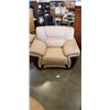 Image 2 : 3 PC LEATHER SOFA SET 2 ARMCHAIRS AND SOFA