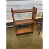 Image 2 : TWO SMALL VINTAGE WOODEN SHELVES