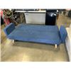 Image 3 : BLUE CLICK CLACK FUTON COUCH