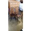 Image 1 : 2 ANTIQUE WINDSOR STYLE CHAIRS