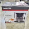 Image 2 : KALORIK 5.3QT SS PRO XL DIGITAL AIR FRYER - TESTED WORKING, RETAIL $199