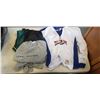 Image 2 : 6 ITEMS 2 CHAMPION MENS TEAR AWAY JOGGING PANTS, SWEATSHIRT, HILFIGURE PANTS, SWEAT SHIRT AND JACKET