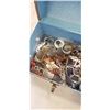 Image 2 : JEWELRY BOX WITH ESTATE JEWELRY