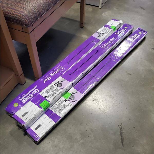 3 CELING MOUNT ACCESSORY HANGERS