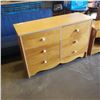 Image 2 : SIX DRAWER DRESSER WITH MATCHING NIGHT STAND