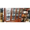 Image 2 : TWO PIECE 7 DRAWER CHINA CABINET