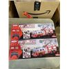 Image 2 : TWO NEW PREXTEX RC FIRETRUCKS WITH  TOY DINOSAUR