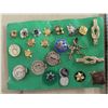 Image 2 : Lot of guides; scouts button, lapel pins, badges
