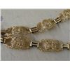 Image 2 : Lot of gold-tone retro metal fashion belts (3)
