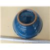 Image 3 : Blue pottery bowl-11 inches