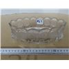 Image 1 : Fostoria coin glass oval bowl