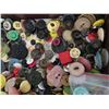 Image 3 : Chocolate box of  vintage buttons