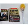 Image 1 : Trump books (2) and utility brush