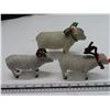 Image 1 : "christmas " sheep, large -imperial toys, small-made in china 1987