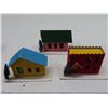 Image 3 : Chrismas village, made in japan-7 pieces
