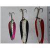 Image 2 : Lot of 3-4" fishing spoons (4)